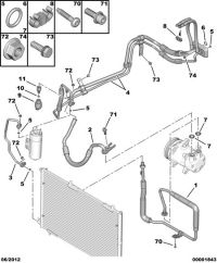 646045-Pipe, air conditioner refrigerating