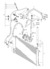 L5QD820411K-CONDENSER / VW/PASSAT