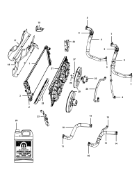 68189361AB-(F)HOSE RADIATOR OUTLET