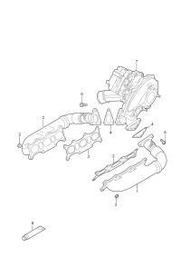 059253034BP-MANIFOLD ASSY-EXH.,*