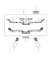 68080789AA-Distribution, duct ctr