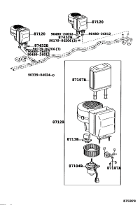 8711036481-HEATER ASSY, REAR