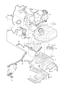 5Q0201293AE-Fuel pipe