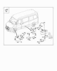 9068350015-HOSE,BY PASS RADIATOR-C(W204)