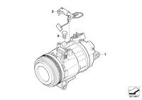 64509182800-COMPRESSOR-A/C-BMW E90/ E87