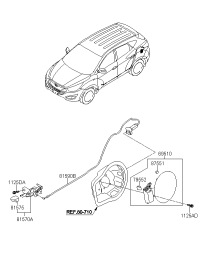 695102Y000-DOOR-FUEL FILLER