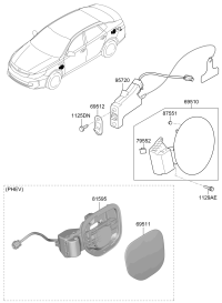 69510E0100-DOOR-FUEL FILLER
