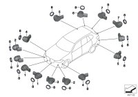 66209471931-Sensor black ultrasonic