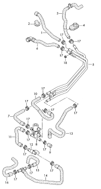4F1265348C-Coolant hose