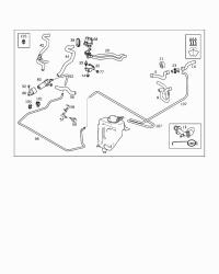 2108321194-RADIATOR HOSE W124/E200/E220