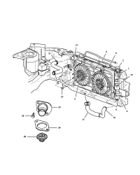 J4004262-Retainer, headlamp patch