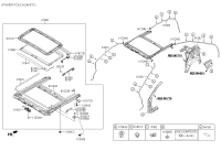 816004M00087-PANORAMA ROOF ASSY
