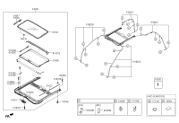 81600G5000HGC-PANORAMA ROOF ASSY