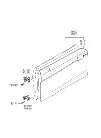 760032C300-Door assy-front lh