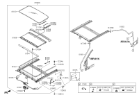 816001G010RU-PANORAMA ROOF ASSY