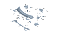 2478302800-Cover, intake grille