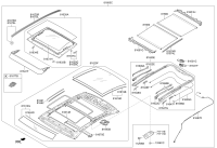 81616B1000-GLASS ASSY-PANORAMAR