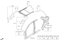 81630H7000-PANEL ASSY-SUNROOF GLASS