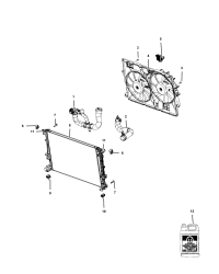 53435728-(F)HOSE RADIATOR OUTLET