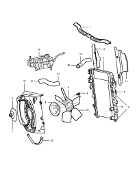 5183560AA-CONDENSER AIR CONDITIONING NOTE:25 PC MIN QTY MIX AND MATCH PALLET PROGRAM ONLY