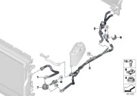 64219351511-COOLANT HOSE RETURN / MINI