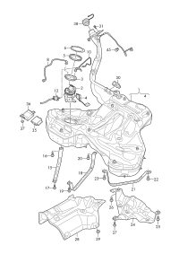 4K0201060CH-FUEL TANK COMPL
