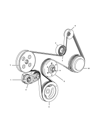53032860AA-(F)TENSR(BELT-WJ &WG -53032037AJ- DN&DR-