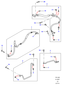 JUU500120-O ring air conditioning