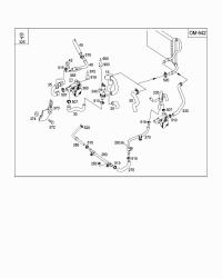 6398300615-COOLING PIPE/E34/39/E38/X5