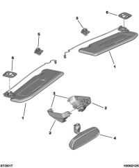 8163JA-HOOK-TRUNK FLOOR BOARD