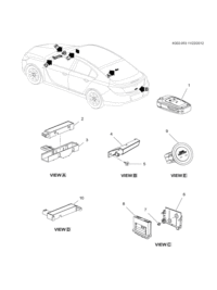 13592192-Key assy-folding, lock & ignition (with remote control lock transmitter)