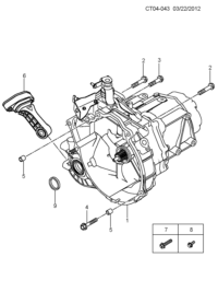 96806644-Transmission mounting strut