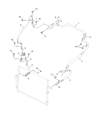 10129399-Pipe assy-a/c condenser to evaporator