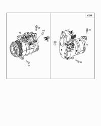 0008303001-COMPRESSOR-AIR CONDITION-W164
