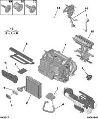 YL00265880-EVAPORATOR /Q3/TT/CR/GLF/TIG