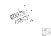64116931839-Air conditioner-operation panel
