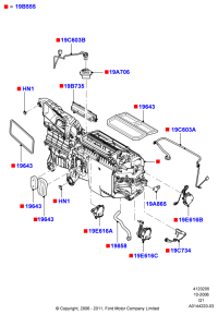 7T4Z19B735A-COVER,DUST