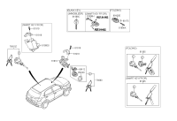 81905C9020-KEY & CYLINDER SET-LOCK