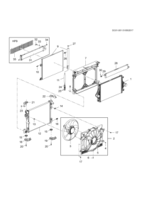 23385892-Radiator, filler air cooler