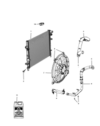 68038238AA-(F)RADIATOR