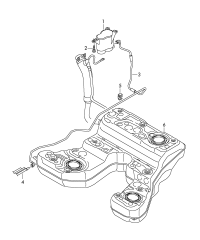 4H0201995C-PORSCHE CAYENNE VENT LINE