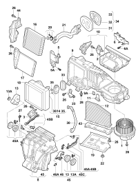1K1819015-RADIATOR FAN/AUDI A6