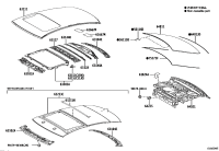 6713976020-Seal, roof panel