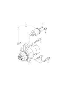 02E911022D-STARTER 12V/1KW/10T-JEETA III
