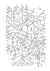 L000979009E-1 set of single wire, 2 contacts each, 5 pieces of bagged ordering unit 5 belt cross sectio