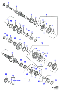 MB50117245-RING,SYNCHRONIZER