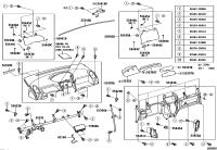 553020D130B0-PANEL SUB-ASSY, INSTRUMENT, UPPER