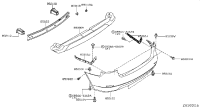 850224AF1H-BUMPER SET-RR