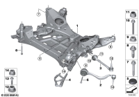 31108839501-CONTROL ARM-RR-LEFT BMW1/3