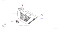 623106FV0C-GRILLE ASSY-FRONT